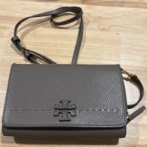 Tory Burch McGraw Flat Wallet Crossbody